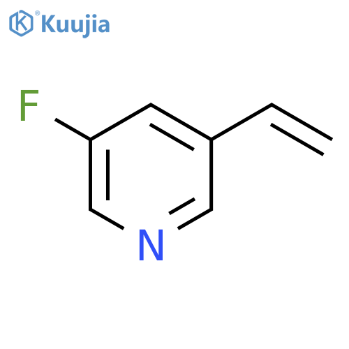 3-ethenyl-5-fluoropyridine structure