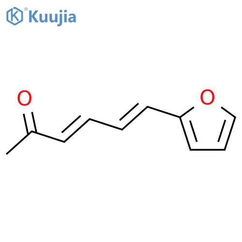 3,5-Hexadien-2-one,6-(2-furanyl)-, (3E,5E)- structure