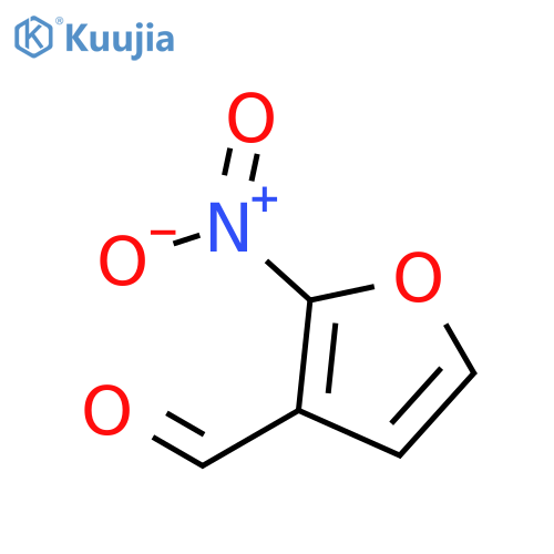 2-Nitro-3-furancarboxaldehyde structure