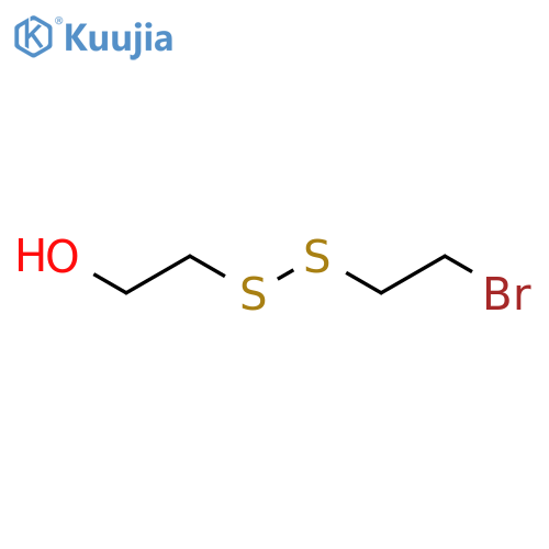 Ethanol, 2-[(2-bromoethyl)dithio]- structure