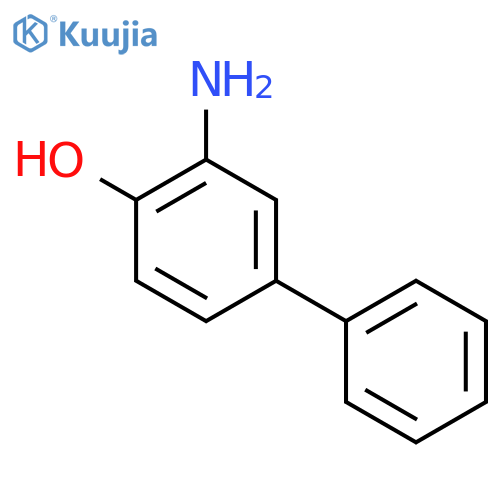 2-Amino-4-phenylphenol structure