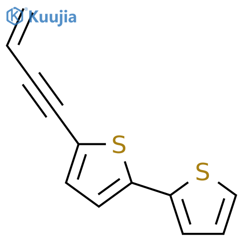 2,2'-Bithiophene,5-(3-buten-1-yn-1-yl)- structure