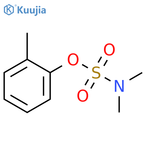 Sulfamic acid, N,N-dimethyl-, 2-methylphenyl ester structure