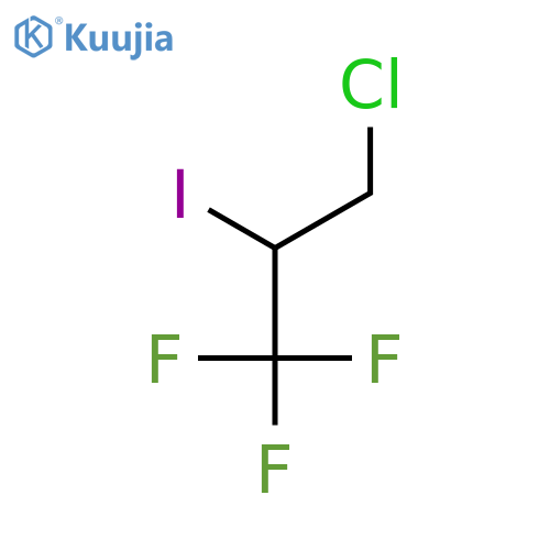 3-Chlroo-2-iodo-1,1,1-trifluoropropane structure
