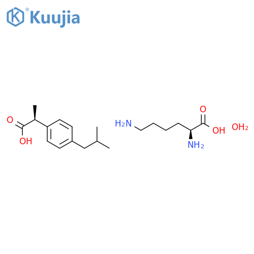 (S)-(+)-Ibuprofen (S)-(+)-Lysinate structure