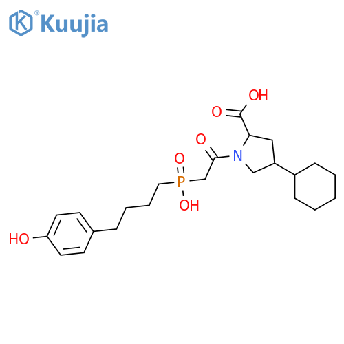 4-Hydroxy Fosinoprilat structure