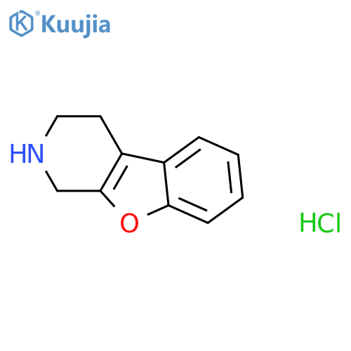 1,2,3,4-Tetrahydrobenzofuro[2,3-c]pyridine hydrochloride structure