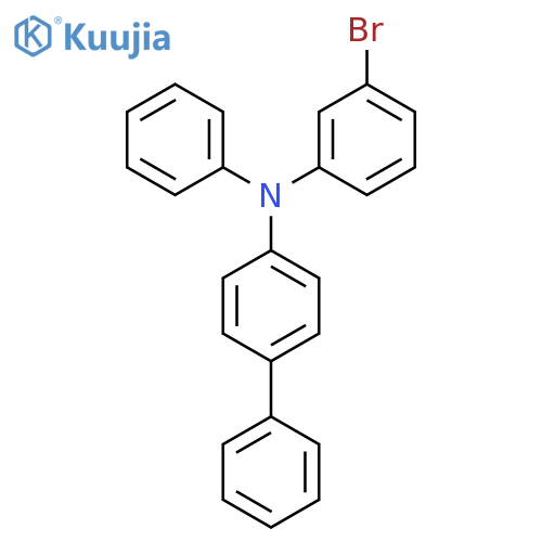 N-(3-Bromophenyl)-N-phenylbiphenyl-4-amine structure