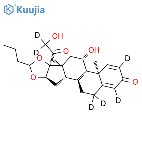Budesonide-d6 structure