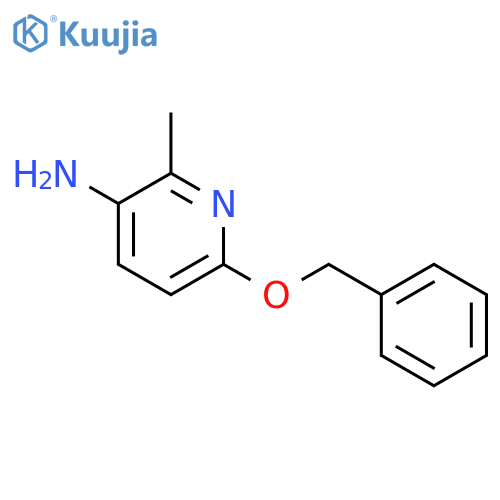 6-(benzyloxy)-2-methylpyridin-3-amine structure