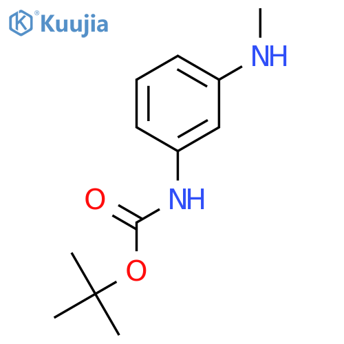 Tert-Butyl (3-(methylamino)phenyl)carbamate structure
