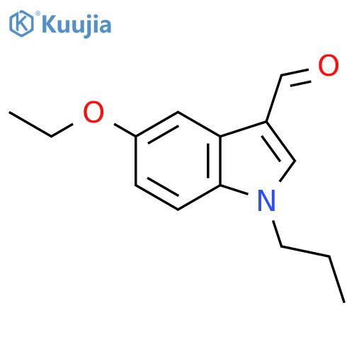 5-Ethoxy-1-propyl-1H-indole-3-carbaldehyde structure