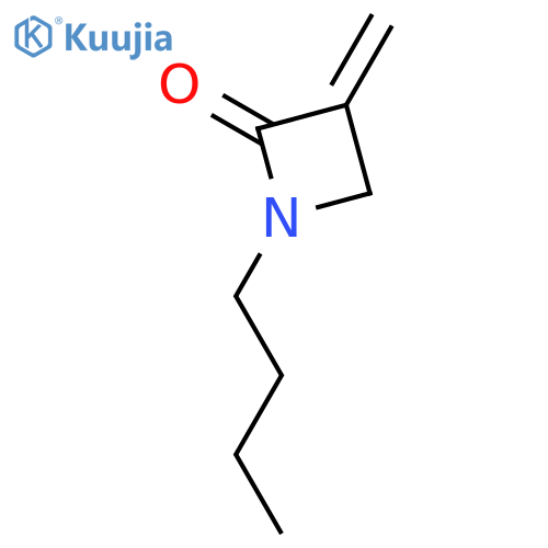 1-butyl-3-methylideneazetidin-2-one structure
