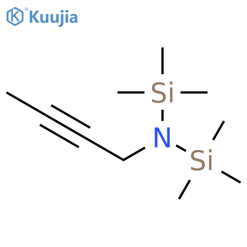 2-Butynyl, 1-[bis(trimethylsilyl)amino]- structure