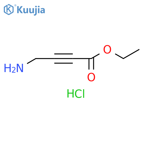 ethyl 4-aminobut-2-ynoate hydrochloride structure