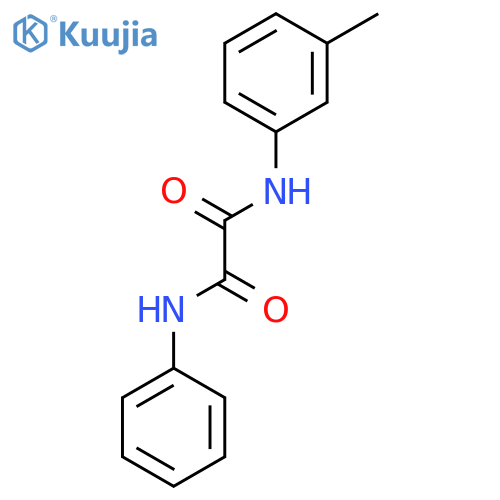 Ethanediamide, N-(3-methylphenyl)-N'-phenyl- structure