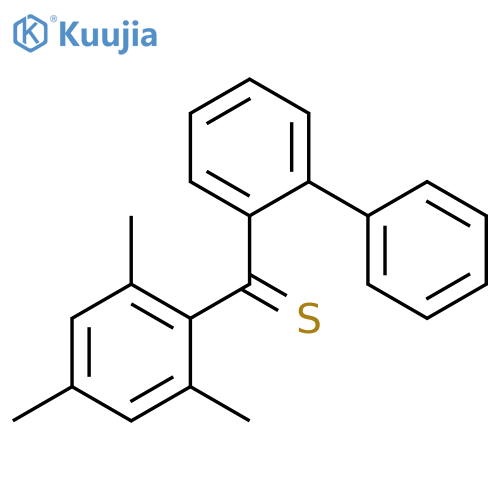 METHANETHIONE, [1,1'-BIPHENYL]-2-YL(2,4,6-TRIMETHYLPHENYL)- structure
