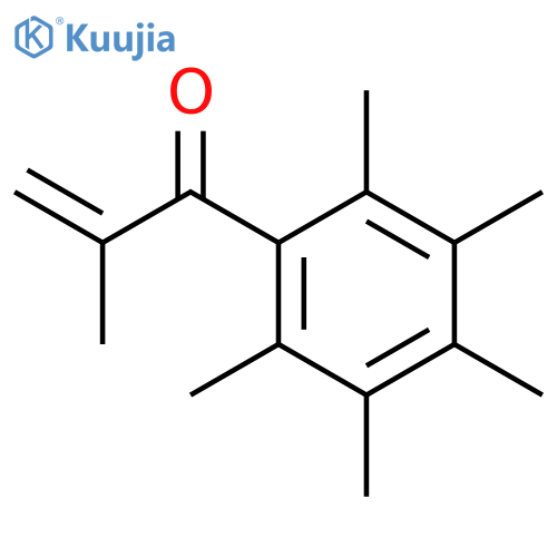 2-Propen-1-one, 2-methyl-1-(pentamethylphenyl)- structure