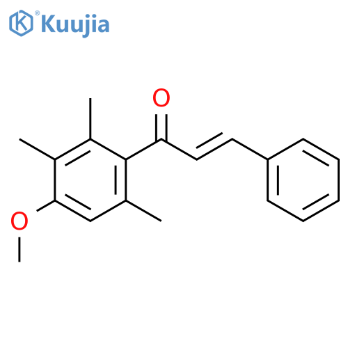 2-Propen-1-one, 1-(4-methoxy-2,3,6-trimethylphenyl)-3-phenyl- structure
