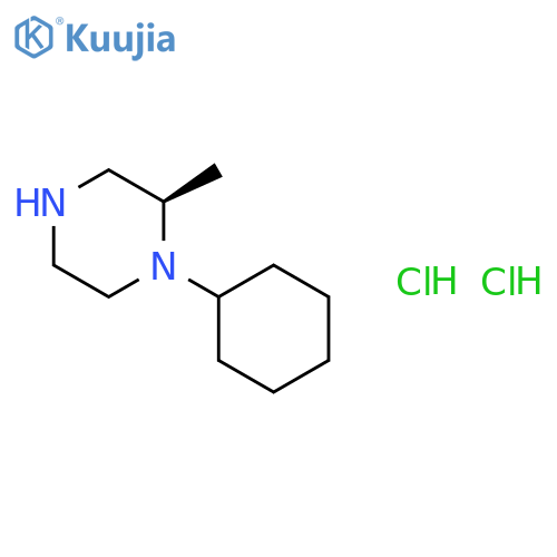 (R)-1-Cyclohexyl-2-methylpiperazine Dihydrochloride structure