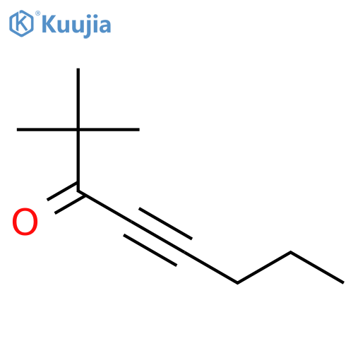 4-Octyn-3-one, 2,2-dimethyl- structure