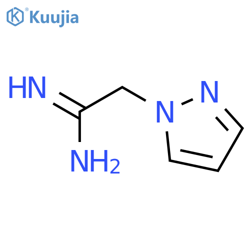 2-(1H-pyrazol-1-yl)ethanimidamide structure