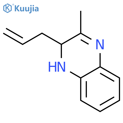 Quinoxaline,1,2-dihydro-3-methyl-2-(2-propen-1-yl)- structure