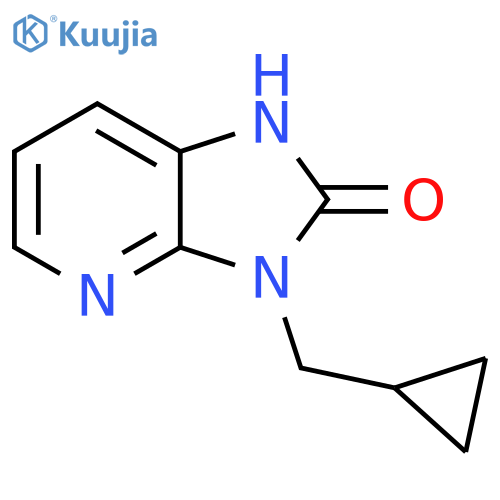 3-(cyclopropylmethyl)-1,3-dihydro-2H-imidazo[4,5-b]pyridin-2-one structure