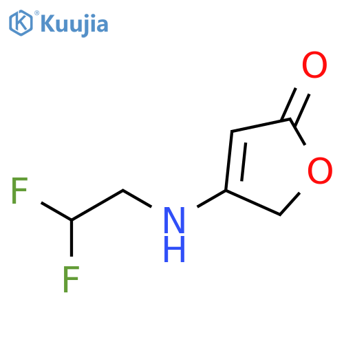 4-(2,2-Difluoroethyl)amino-2,5-dihydrofuran-2-one structure