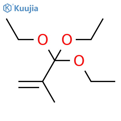 1-Propene, 3,3,3-triethoxy-2-methyl- structure