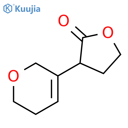 2(3H)-Furanone, 3-(5,6-dihydro-2H-pyran-3-yl)dihydro- structure