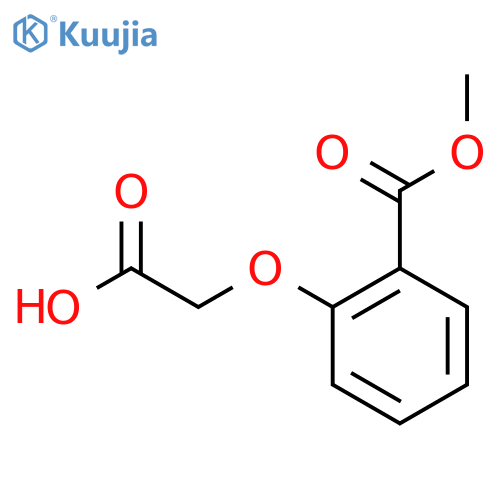 2-2-(methoxycarbonyl)phenoxyacetic acid structure
