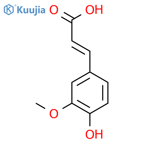 Ferulic acid structure