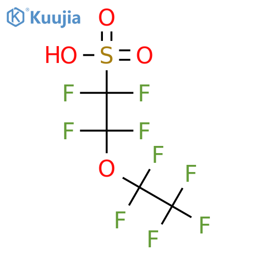 Perfluoro(2-ethoxyethane)sulfonic Acid structure