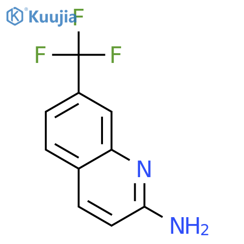 7-(trifluoromethyl)quinolin-2-amine structure