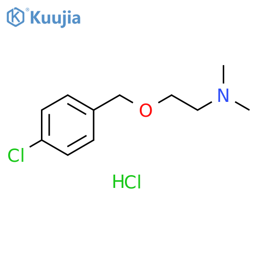 2-(4-Chlorophenyl)methoxy-N,N-dimethyl-ethanamine Hydrochloride structure