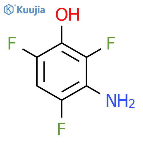 Phenol,3-amino-2,4,6-trifluoro- structure