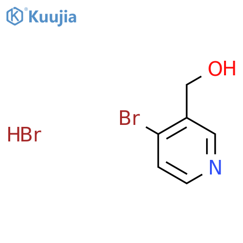 4-Bromo-3-pyridinemethanol hydrobromide structure