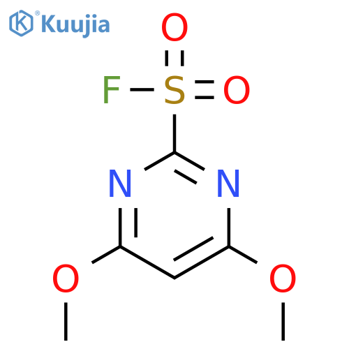 4,6-dimethoxypyrimidine-2-sulfonyl fluoride structure