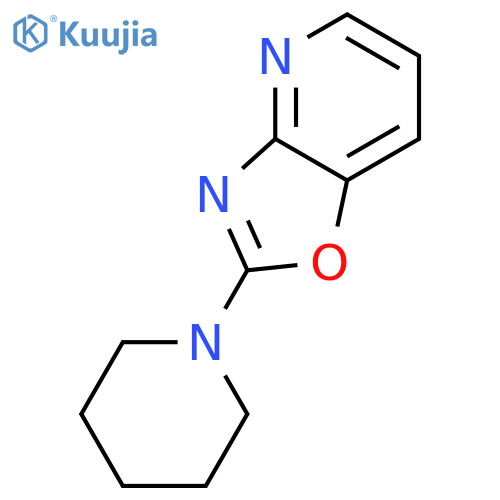 2-piperidin-1-yl-[1,3]oxazolo[4,5-b]pyridine structure