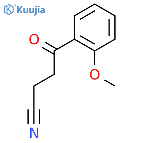 4-(2-Methoxyphenyl)-4-oxobutyronitrile structure