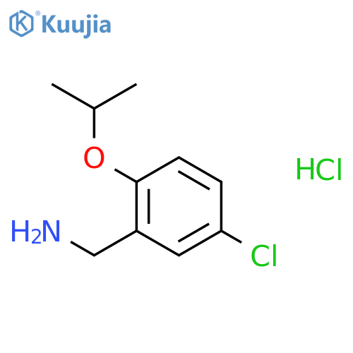 (5-Chloro-2-isopropoxybenzyl)amine Hydrochloride structure