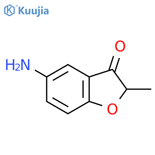 5-amino-2-methyl-2,3-dihydro-1-benzofuran-3-one structure