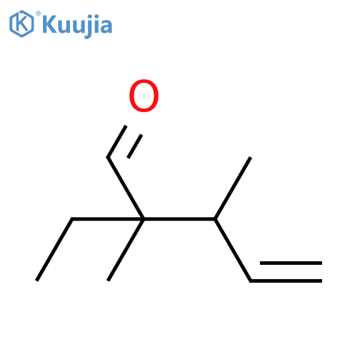 2-Ethyl-2,3-dimethylpent-4-enal structure
