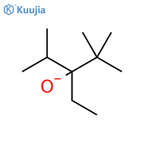 3-Pentanol, 3-ethyl-2,2,4-trimethyl-, ion(1-) structure