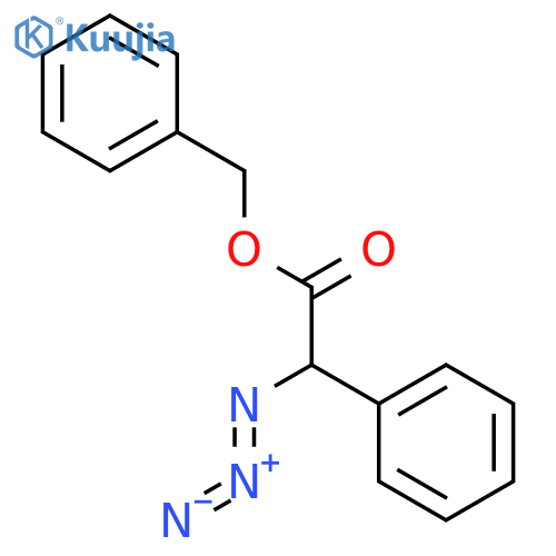 (s)-benzyl 2-azido-2-phenylethanoate structure