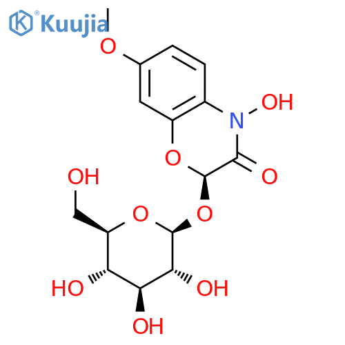 DIMBOA-Glc structure