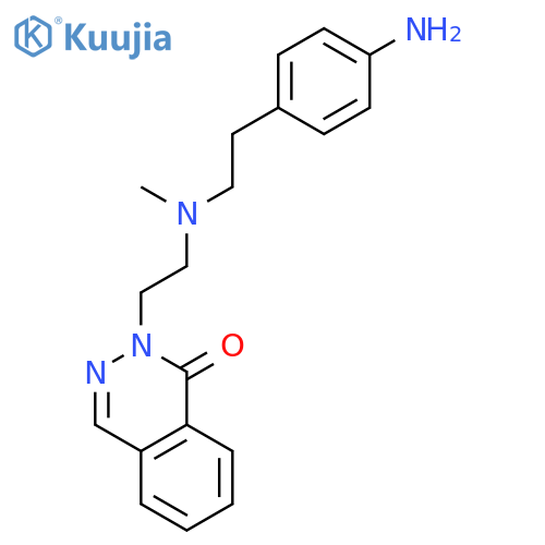 1(2H)-Phthalazinone, 2-[2-[[2-(4-aminophenyl)ethyl]methylamino]ethyl]- structure