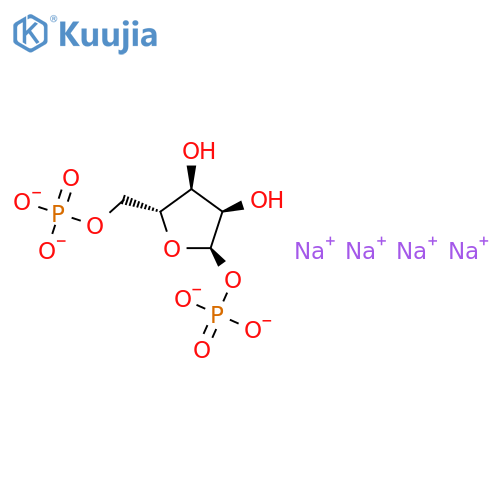 α-D-Ribose 1,5-Bis(phosphate) TetrasodiuM Salt structure