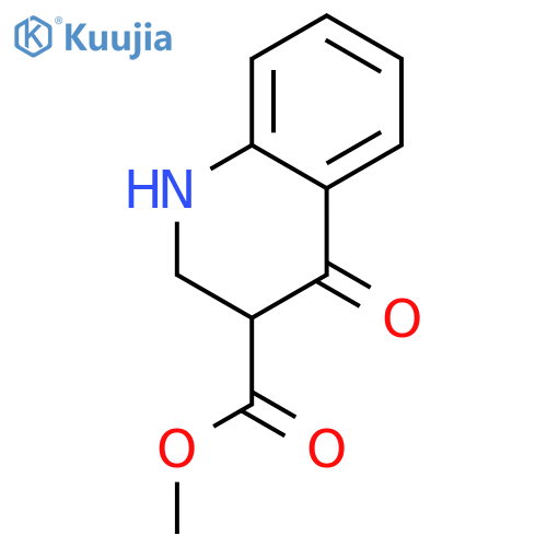 3-Quinolinecarboxylicacid, 1,2,3,4-tetrahydro-4-oxo-, methyl ester structure